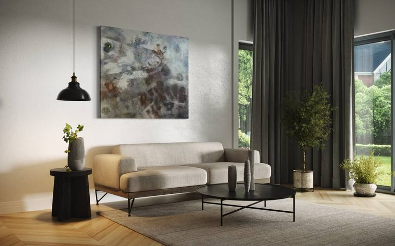 Original Abstract Painting by Nadezda Stupina