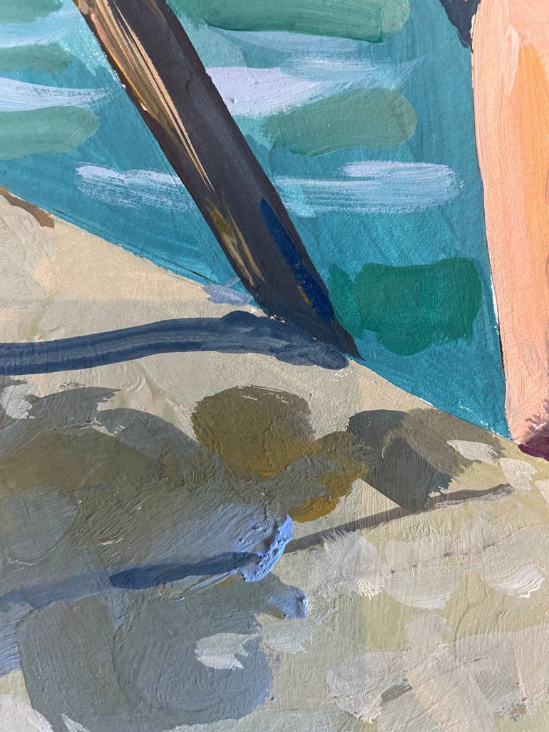 Original Impressionism Body Painting by Nadezda Stupina