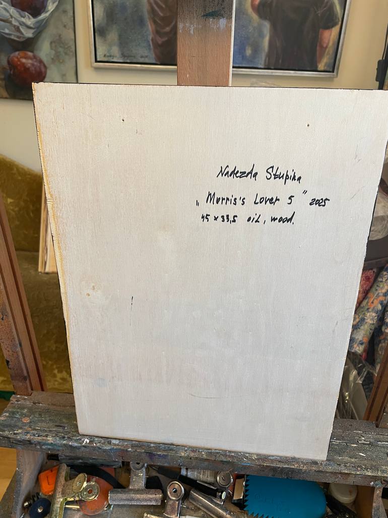 Original Figurative Nude Painting by Nadezda Stupina