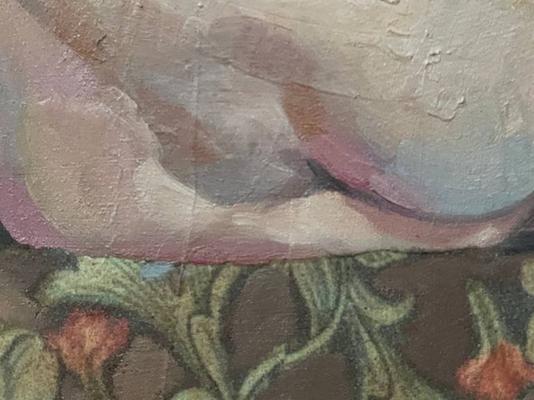 Original Art Nouveau Nude Painting by Nadezda Stupina