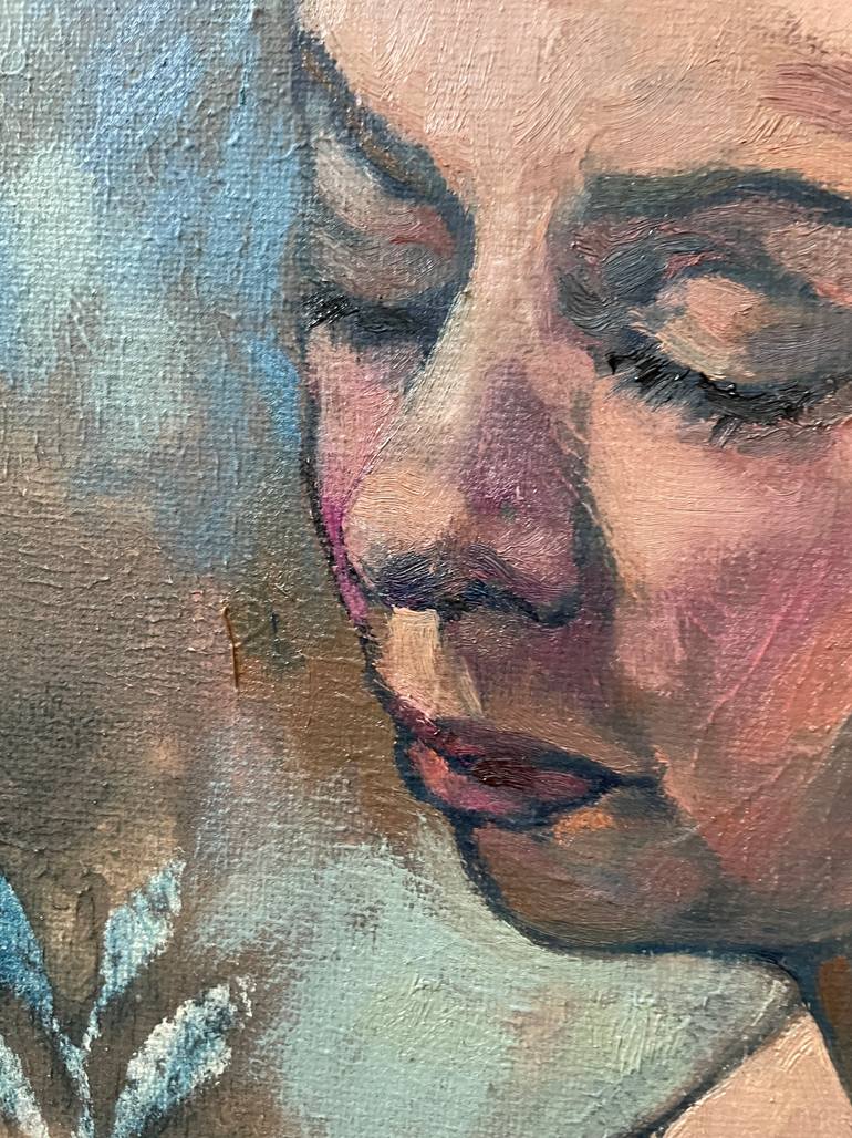 Original Figurative People Painting by Nadezda Stupina