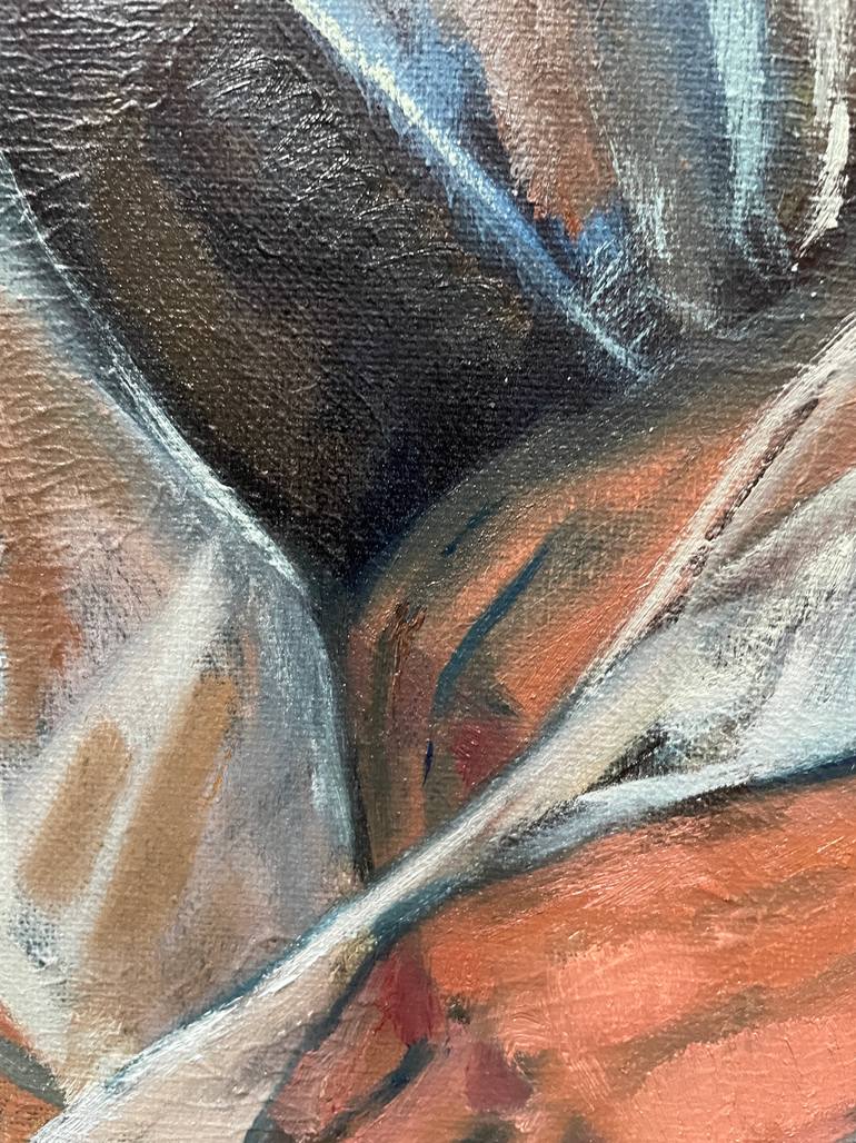 Original Figurative People Painting by Nadezda Stupina