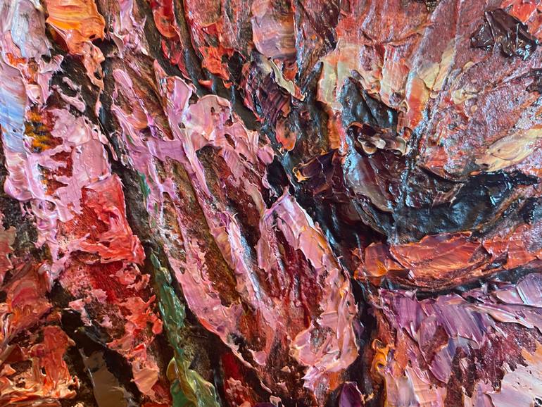 Original Impressionism Botanic Painting by Nadezda Stupina