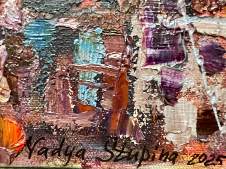 Original Impressionism Landscape Painting by Nadezda Stupina