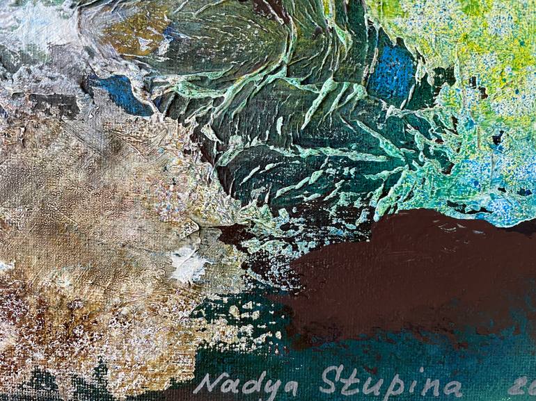 Original Abstract Painting by Nadezda Stupina