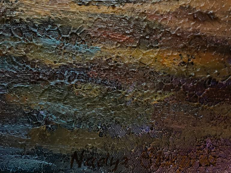 Original Impressionism Landscape Painting by Nadezda Stupina