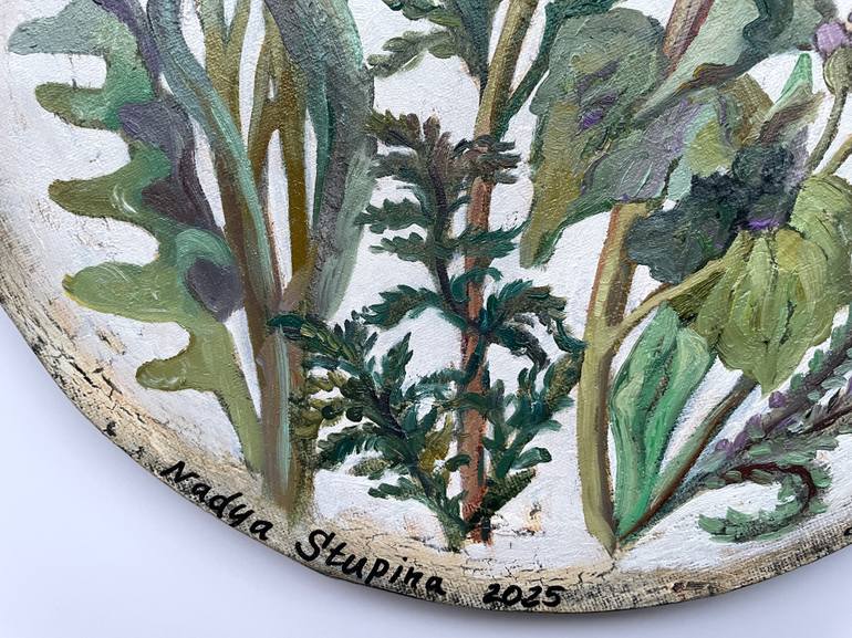 Original Realism Floral Painting by Nadezda Stupina