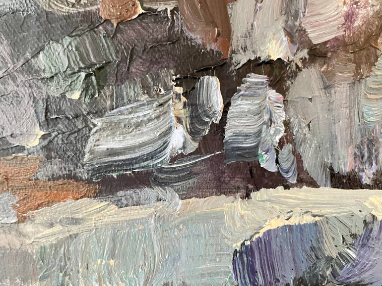 Original Impressionism Landscape Painting by Nadezda Stupina
