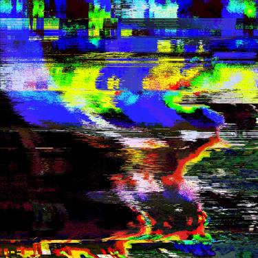 Original Abstract Expressionism Abstract Digital by Wilhelm Lyons