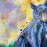 Bear and Chickadee Detail 2