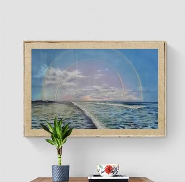 Original Realism Beach Paintings by Поліна Стецюра