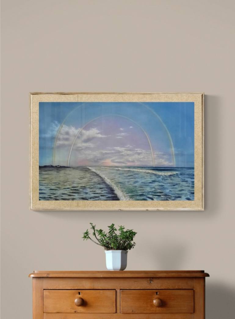 Original Realism Beach Painting by Поліна Стецюра