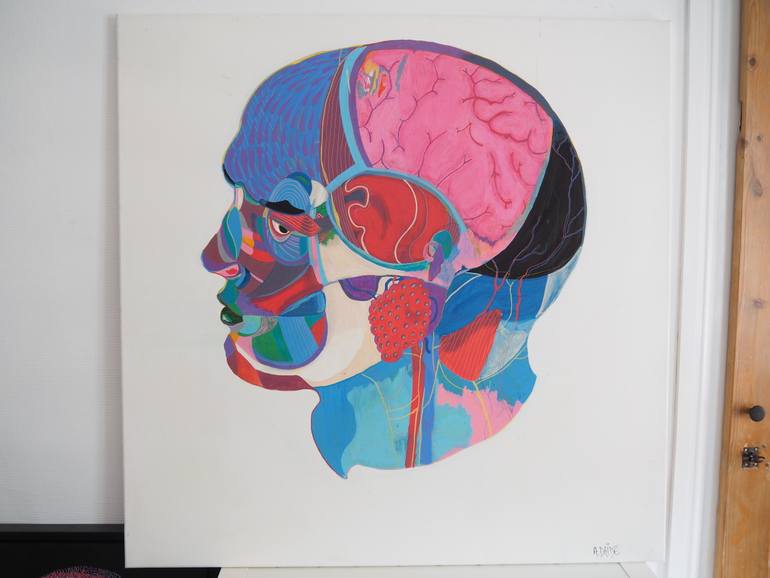 Original Contemporary People Painting by Broka Collection