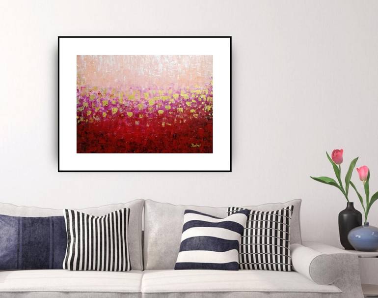 Original Abstract Painting by RACHEL A