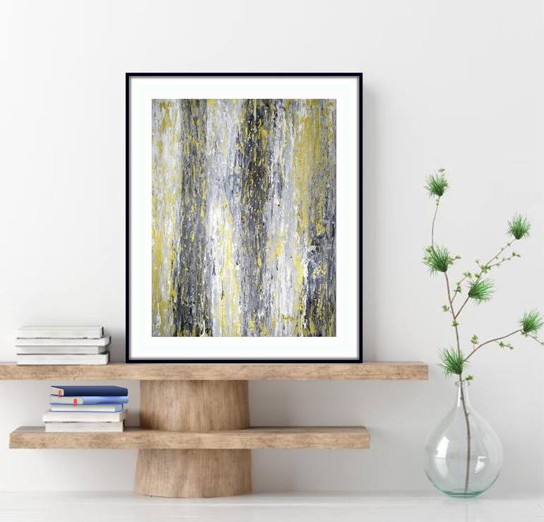 Original Abstract Painting by RACHEL A