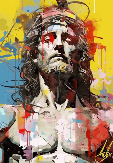 Jesus Christ Divine Sacrifice by King Felix thumb