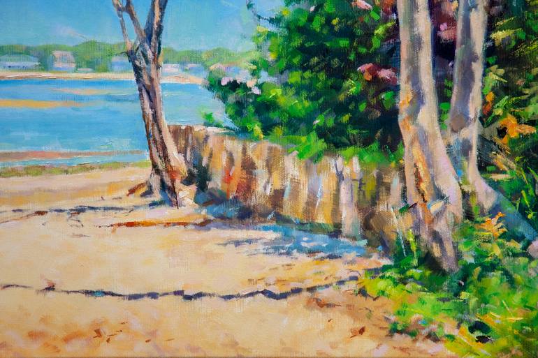 Original Impressionism Landscape Painting by Oleg L Gorovyi
