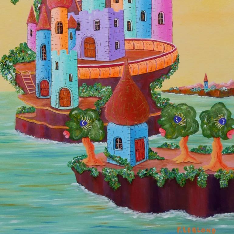 Original Other Landscape Painting by Françoise Leblond