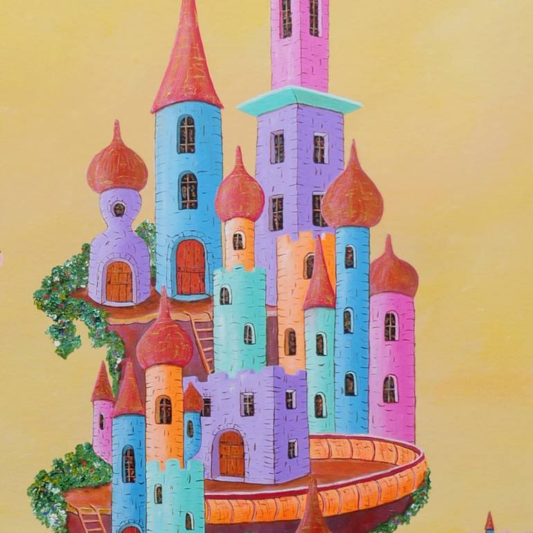 Original Other Landscape Painting by Françoise Leblond