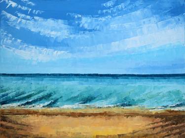 Original Impressionism Seascape Paintings by Olena Nahorniuk