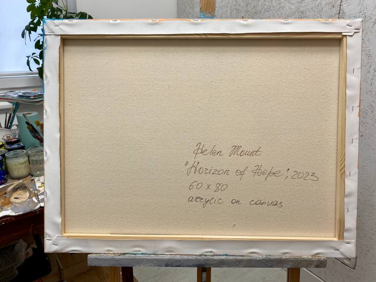 Original Contemporary Landscape Painting by Olena Nahorniuk