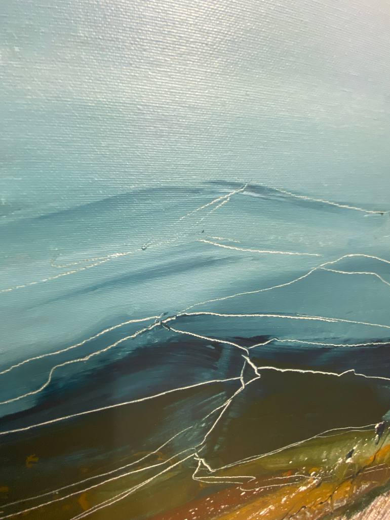 Original Contemporary Landscape Painting by Olena Nahorniuk
