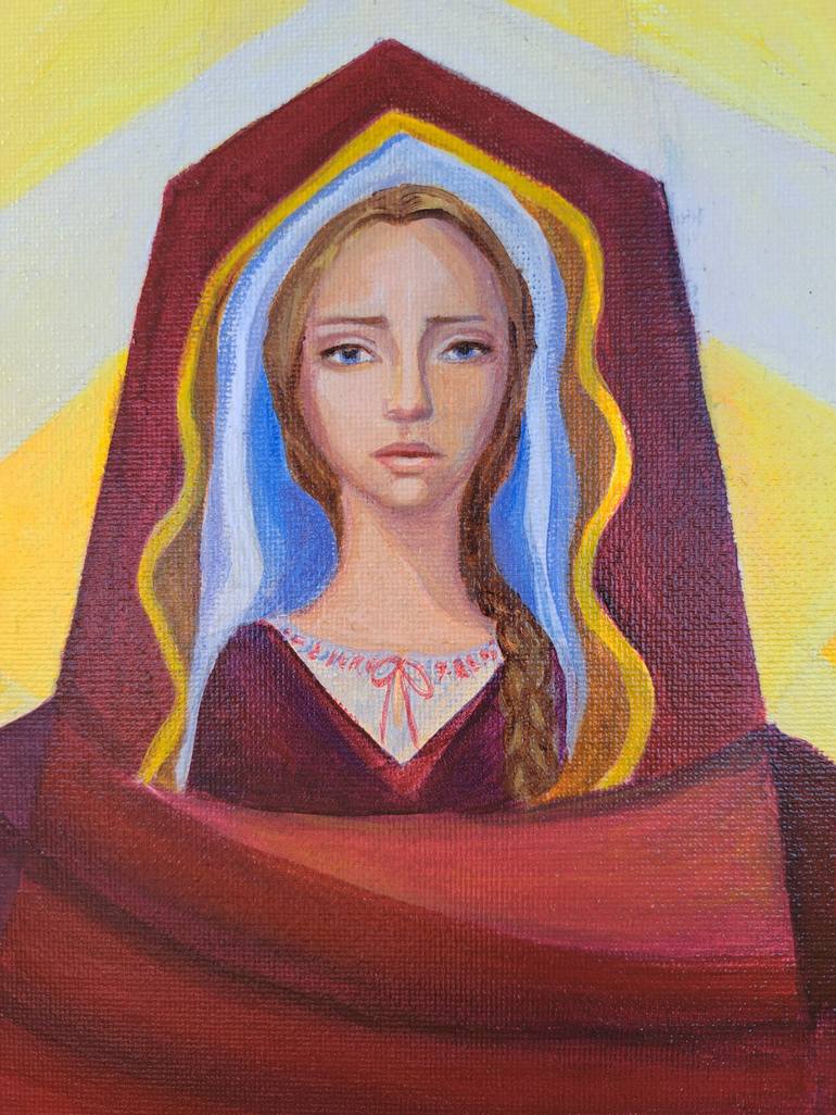 Original Religion Painting by Maryna Melnyk