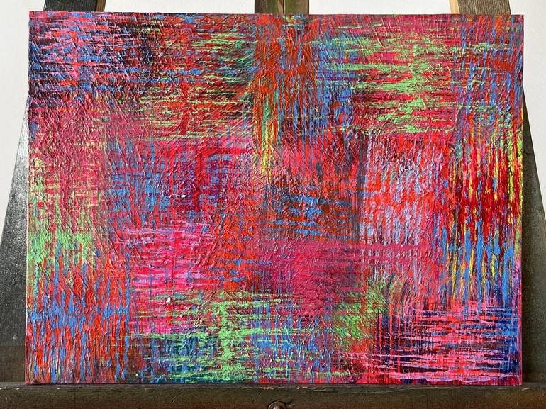 Original Abstract Expressionism Abstract Painting by Mila Conde