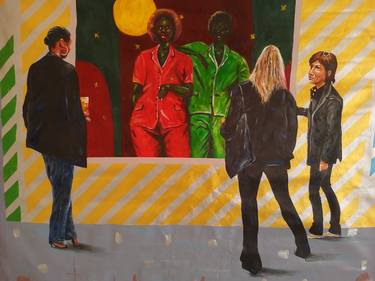 Original Contemporary Fashion Painting by Eric Archibong