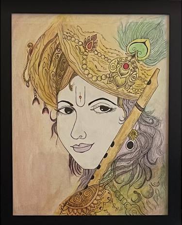 Original Fine Art Religious Paintings by Sankari Rajesh