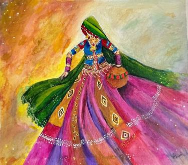 Original World Culture Paintings by Sankari Rajesh