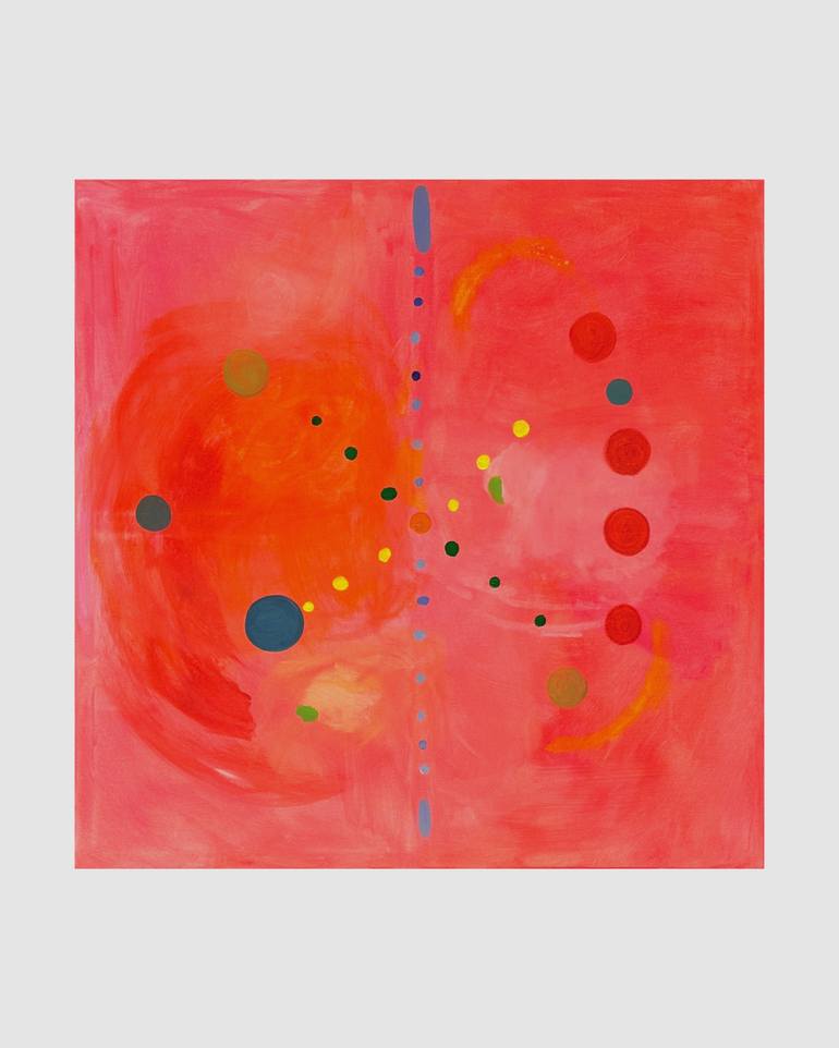 Original Abstract Painting by Ieva Jarusauskaite