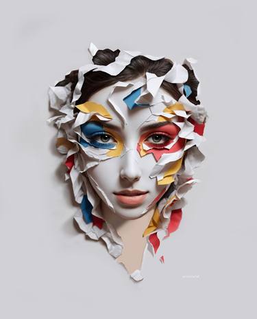 "Beauty Unveiled: Breaking Through Paper" thumb