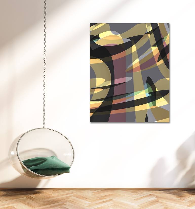 Original Contemporary Abstract Digital by House of Sa