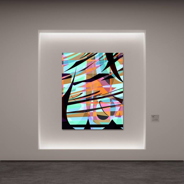 Original Contemporary Abstract Digital by House of Sa