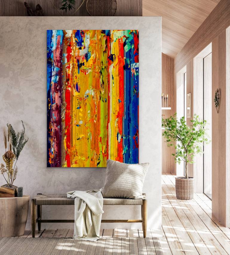 Original Abstract Expressionism Abstract Digital by House Of Sa