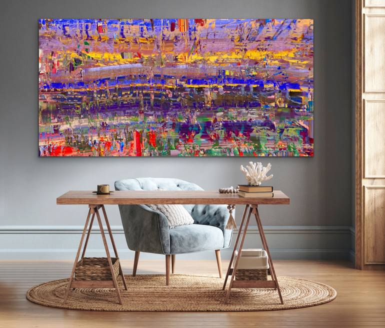 Original Abstract Expressionism Abstract Digital by House Of Sa
