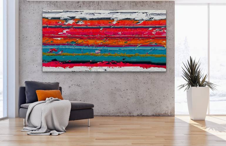 Original Abstract Expressionism Abstract Digital by House of Sa