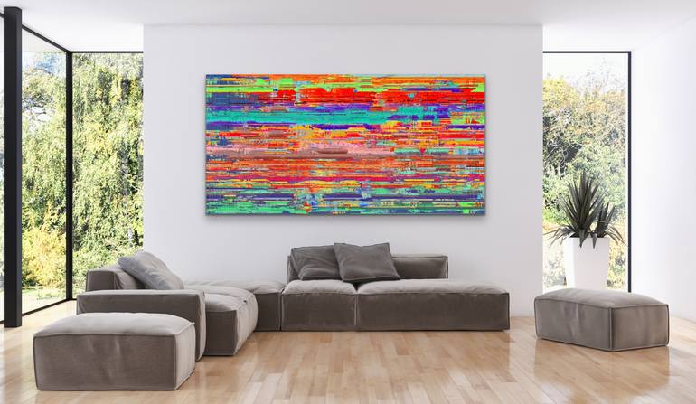 Original Abstract Expressionism Abstract Digital by House Of Sa