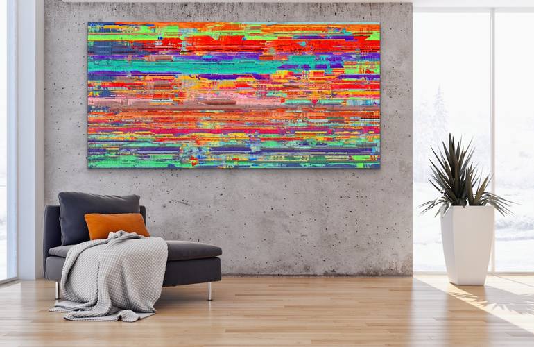 Original Abstract Expressionism Abstract Digital by House Of Sa