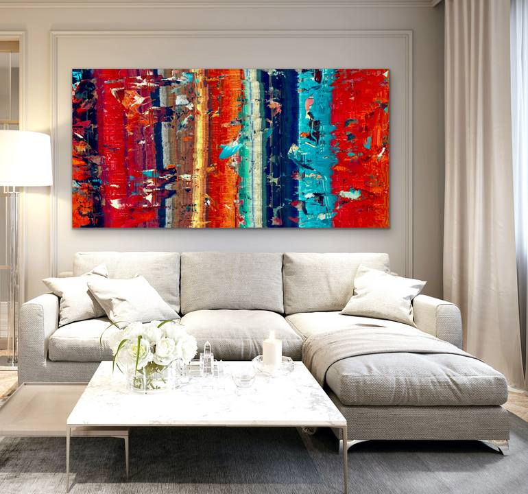 Original Abstract Expressionism Abstract Digital by House Of Sa