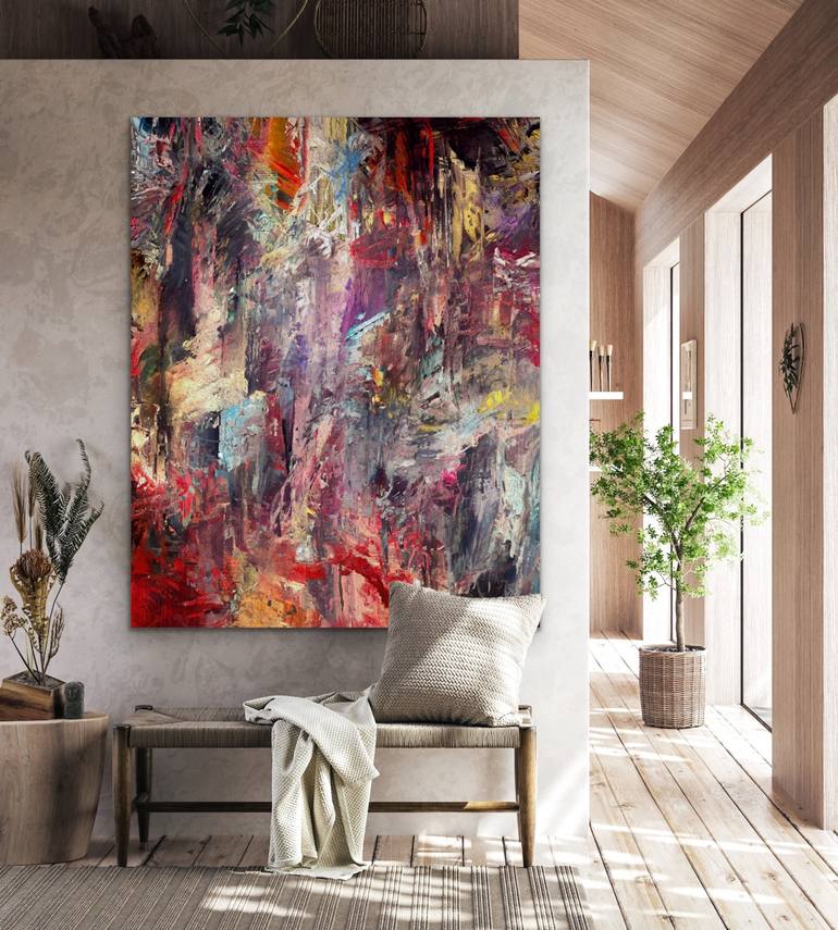 Original Abstract Expressionism Abstract Digital by House of Sa