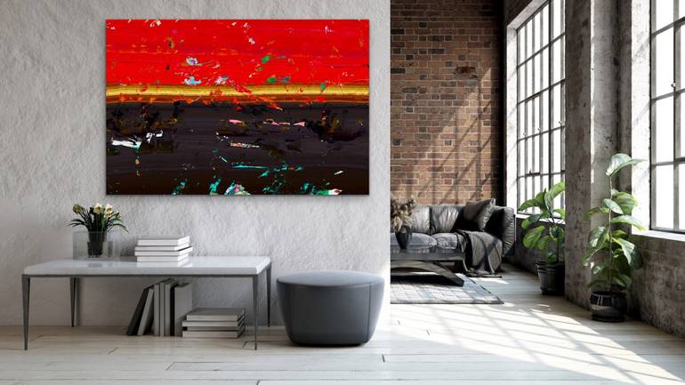 Original Abstract Expressionism Abstract Digital by House of Sa