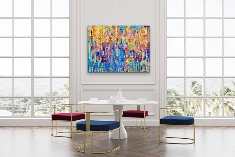 Original Abstract Expressionism Abstract Digital by House Of Sa