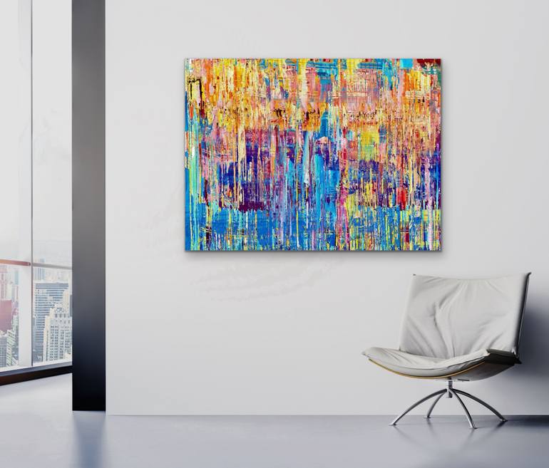 Original Abstract Expressionism Abstract Digital by House Of Sa