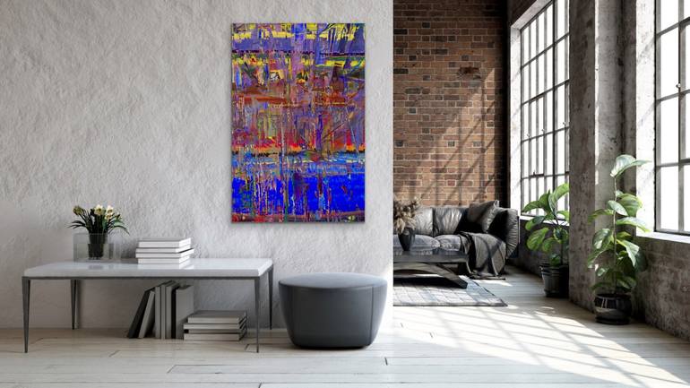 Original Abstract Expressionism Abstract Digital by House of Sa