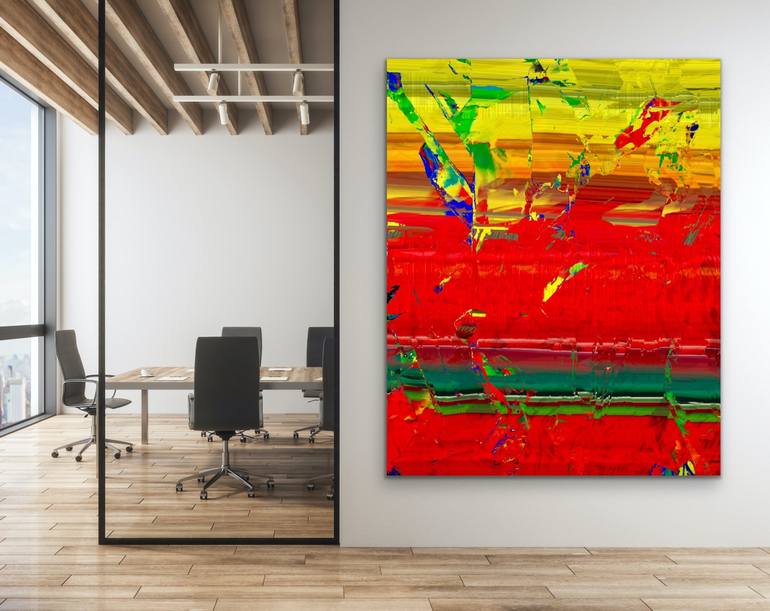 Original Abstract Expressionism Abstract Digital by House of Sa