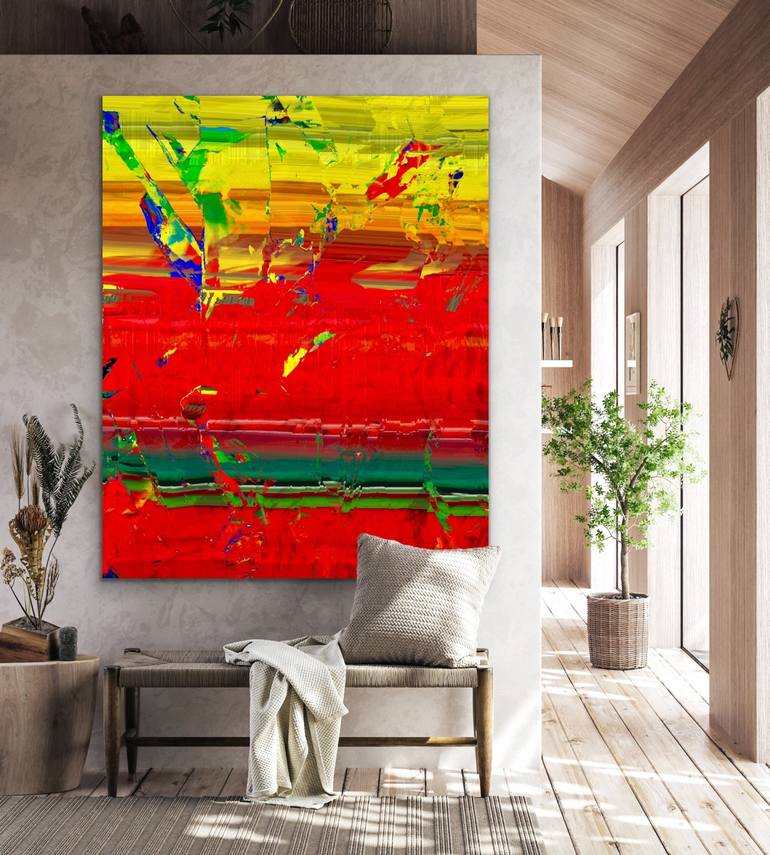 Original Abstract Expressionism Abstract Digital by House of Sa