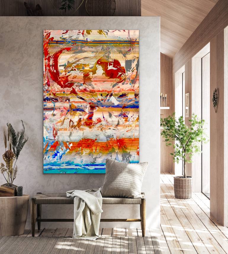 Original Abstract Expressionism Abstract Digital by House Of Sa