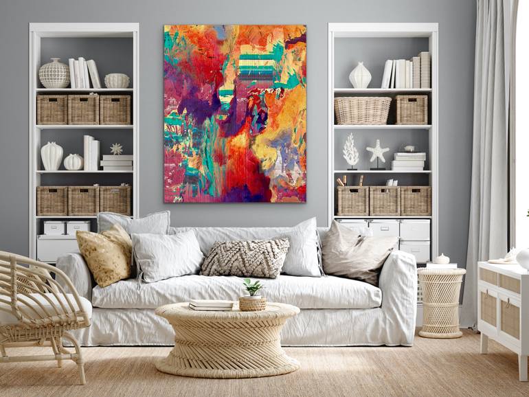 Original Abstract Expressionism Abstract Digital by House Of Sa